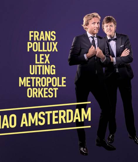 Frans Pollux en Lex Uiting met het Metropole Orkest