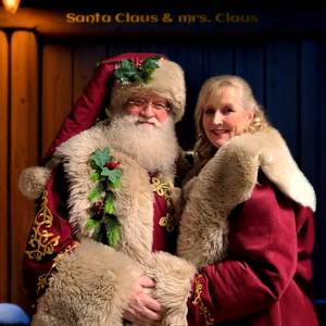 De echte kerstman en kerstvrouw boeken